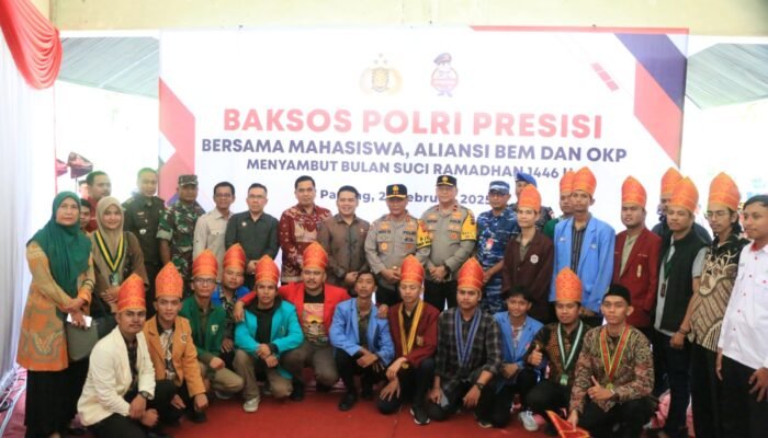Polda Sumbar Gelar Baksos Polri Presisi Sambut Bulan Ramadhan