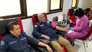Sambut Datangnya Bulan Puasa Rhamadhan1446 H, Bid Labfor Polda Sumsel Gelar Bakti Sosial