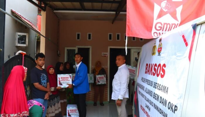 Sambut Ramadan 1446 H, Polres Pekalongan Gelar Baksos Polri Presisi Bersama Mahasiswa, Aliansi BEM, dan OKP