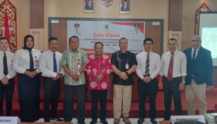 Tiga Kandidat Rebutkan Kursi Direksi BUMD Perumda Tirta Uncak Kapuas