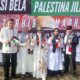 Ribuan Pendukung Bela Palestina Ramaikan Gedung DPRD Prov Sumsel