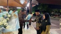 Usai Retreat, Pemkab Tulungagung Sambut Bupati dan Wakil Bupati di Pendapa Kongas Arum Kusumaning Bongso