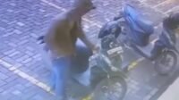 Sepeda Motor Pegawai Minimarket Digondol Maling