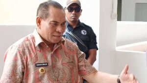 Ini Tujuan Bupati Fakfak Tinjau Pembagunan Pasar Rakyat Thumburuni Sebelum Peresmian