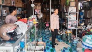 Polsek Bomberay Kunjungi Pasar Tradisional