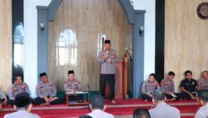 Tadarus Alquran Bersama Anggota, Kapolres Pekalongan: Tingkatkan Keimanan dan Ketakwaan kepada Tuhan YME