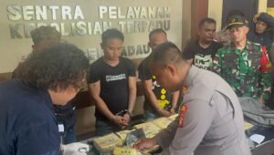 Ini yang Dilakukan Sinergitas Operasi Penindakan TNI – POLRI – Bea Cukai Badau Saat Menjaga Wilayah Perbatasan RI – Malaysia