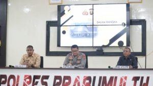 Kapolres Bersama Wakil Wali Kota dan Wakil Ketua DPRD Pimpin Rapat Lintas Sektoral Hari Raya