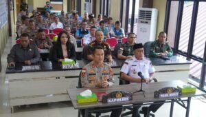 Forkopimda Kapuas Hulu Rapat Kesiapan Pengamanan Perayaan Idul Fitri
