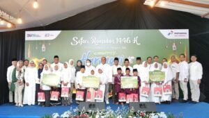 Berbagi Kebahagiaan di Bulan Suci Ramadhan 1446 H, PGN Beri Santunan CSR 10.541 Anak Yatim