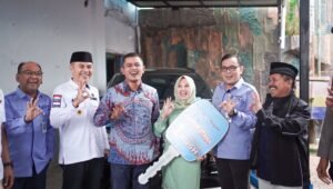 Bupati Solok Jon Firman Pandu Hadiri Penyerahan Hadiah Undian Tabungan Sikoci Bank Nagari Cabang Alahan Panjang