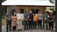  Bupati Tulungagung Dampingi Kasdam V/Brawijaya Tinjau Hasil TMMD ke-123 di Desa Nglurup 