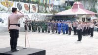 Polres Fakfak Laksanakan Apel Gelar Pasukan Operasi Ketupat Mansinam 2025