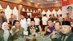 Bupati Batanghari Hadiri Acara Kenal Pamit Kapolda Jambi