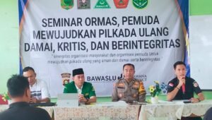Sambut PSU, Gabungan Organisasi Kepemudaan Empat Lawang Gelar Deklarasi Damai