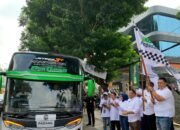 Mudik Gratis 2025, Pegadaian Kanwil III Palembang Berangkatkan 5 Bus