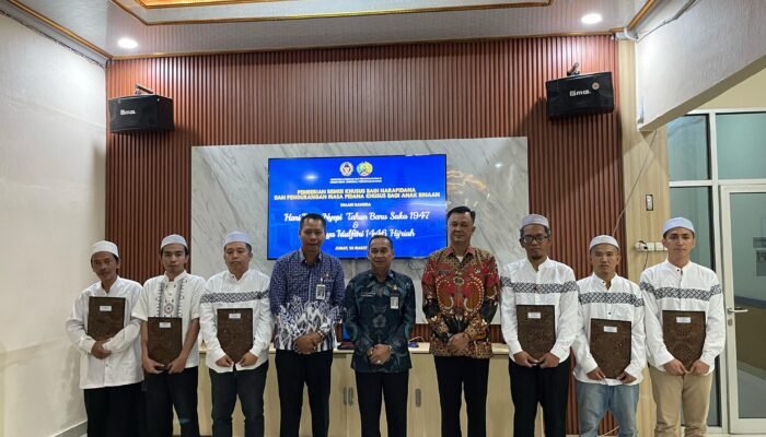 Pemberian Remisi Khusus dan Bantuan Sosial dalam Rangka Hari Raya Nyepi dan Idul Fitri