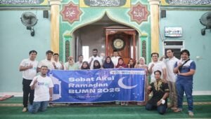 Sobat Aksi Ramadan 2025, 41 Relawan Bukit Asam (PTBA) Menebar Kebaikan di Tanjung Enim