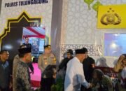 Jelang Hari Raya Idul Fitri 1446 H Bupati Tulungagung Bersama Jajaran Forkopimda Pantau Pospam di GOR Lembu Peteng