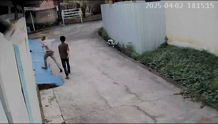 Apes, Pelaku Curanmor di Palembang Jadi Bulan-Bulanan Massa