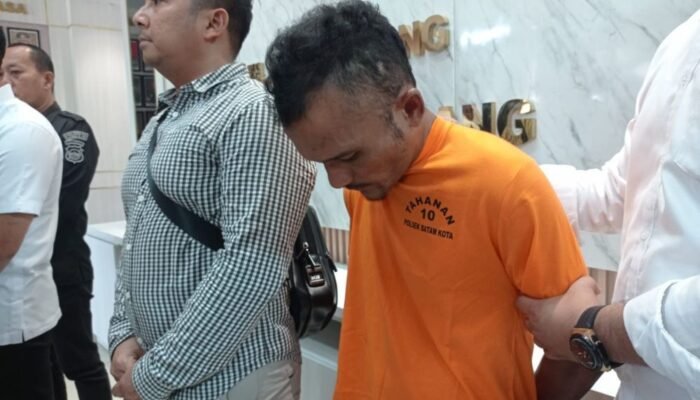 Kapolresta Barelang Amankan Pelaku Penggelapan Motor Ojek Online di Kota Batam