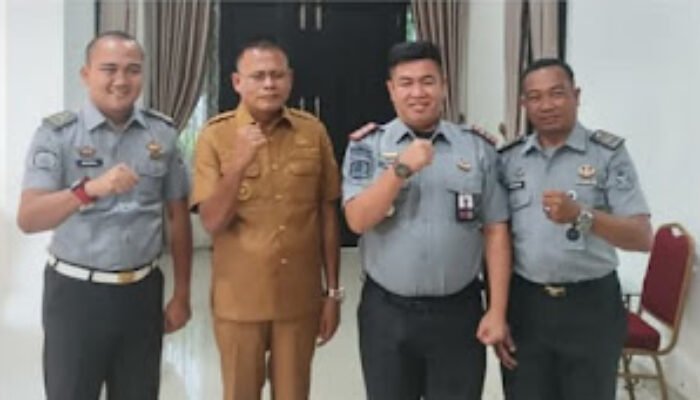 Jalin Silaturahmi dan Sinergitas, Plt Karutan Prabumulih Audiensi ke Wali Kota Prabumulih