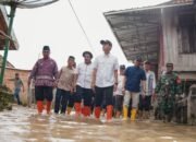 Baru Pulang Retret, Bupati dan Wabup OKI Tancap Gas Tinjau Warga Terdampak Banjir