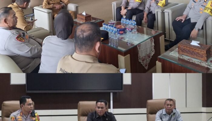 Kunjungan Silaturahmi Kapolres Bobby Disambut Hangat oleh Wali Kota dan Ketua DPRD juga PN Prabumulih