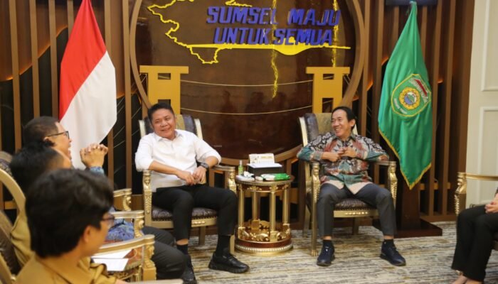 Terima Audiensi Dirut PTBA, Gubernur Herman Deru Support Rencana Pengembangan dan Peningkatan Produksi PTBA