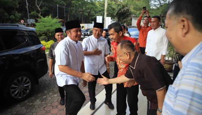 Jalin Silaturahmi, Gubernur Herman Deru dan Wagub Cik Ujang Buka Bersama dengan Kalangan Media