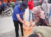 TP-PKK Kabupaten Solok Gotong Royong Bersama Pasca Libur Lebaran di Alahan Panjang Resort