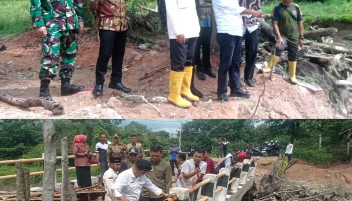 Tinjau Jembatan Ambruk di Pangkul, Wali Kota Prabumulih Intruksikan ini