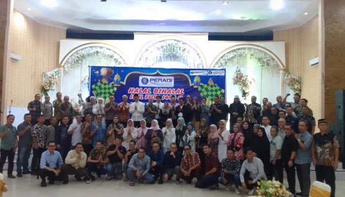 Momentum Hari Raya Idul Fitri 1446 H, Peradi Palembang Gelar Halal Bihalal 