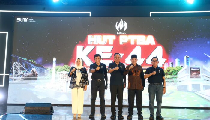Hadiri Puncak HUT PTBA ke-44 Tahun, Wagub Sumsel Cik Ujang Dukung Upaya PTBA Wujudkan Asta Citra Presiden Prabowo