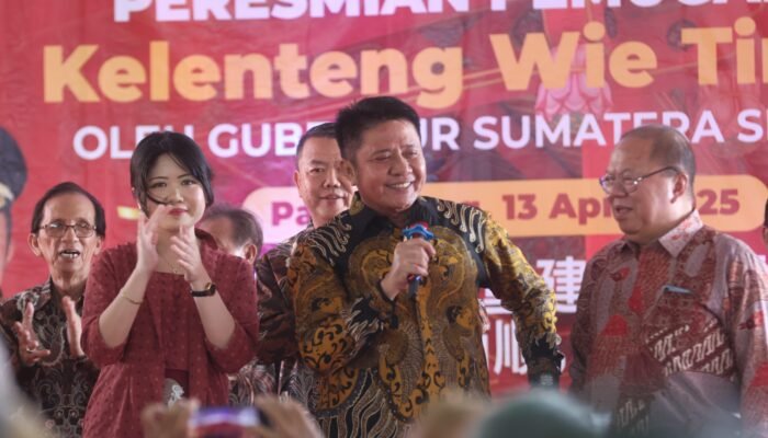 Resmikan Kelenteng Wie Tien Bio Jakabaring, Herman Deru: Jaga Kerukunan antar Umat Beragama di Sumsel