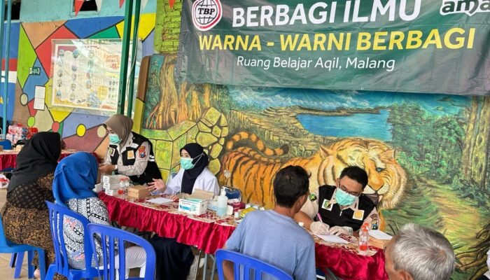 Inspirasi Hidup Sehat, Polresta Malang Kota Gelar Bakti Kesehatan Gratis Untuk Warga Kampung Tematik