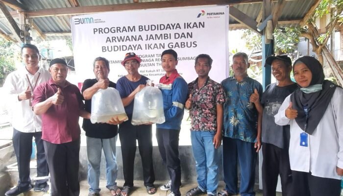 Komitmen Pertamina dalam Konservasi Arwana Green Pino sebagai Wujud Pelestarian Lingkungan dan Jaga Warisan Hayati Jambi