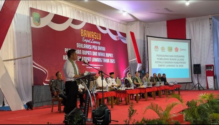 Gelar Deklarasi Damai, Herman Deru: ASN dan Penyelenggara Harus Netral