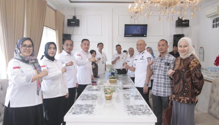 Sambangi Walikota Lubuklinggau, Kakanwil Kemenkum Sumsel Sampaikan 3 Hal Penting