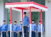 Menjadi Pembina Upacara di Hari Kesadaran Nasional, Plh Sekda Sulbar Ajak ASN Bangun Suasana Kerja Positif dan Kolaboratif