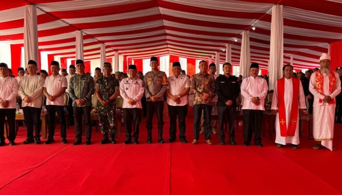 Demi lancarkan PSU, Polres Empat Lawang Gelar Doa Bersama