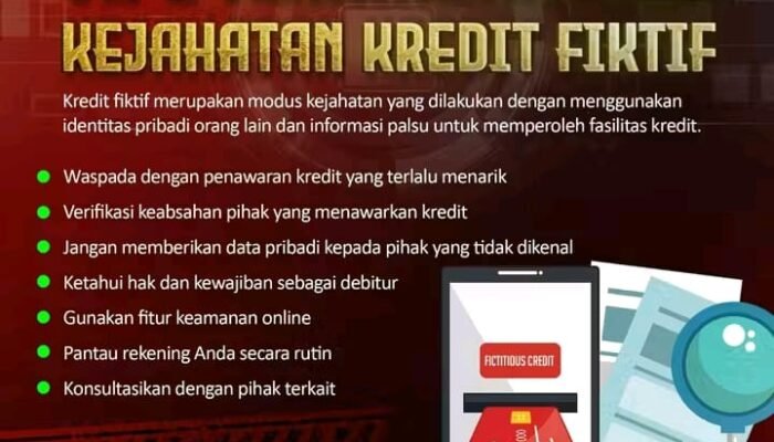 Hati-hati Kredit Fiktif, Lindungi Data Pribadi Anda dengan Cara Ini!