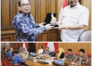 Bupati OKU Selatan Audiensi dengan Kepala Perpusnas RI