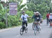 Dorong Wisata Sejarah, Wali Kota Jambi Gowes ke Rumah Batu Olak Kemang