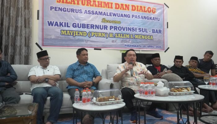 Wakil Gubernur Sulbar, Salim S Mengga Hadiri Dialog Pengurus Assamalewuang Pasangkayu