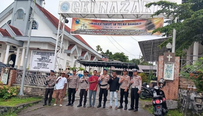 Perayaan Paskah 2025 Kondusif, Kapolres Fakfak Apresiasi Pihak Terkait