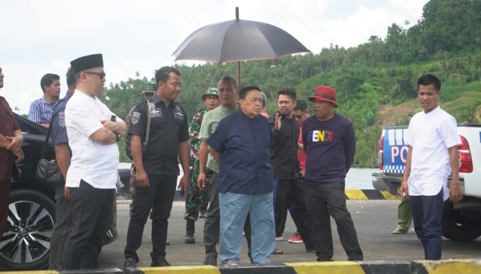 Wagub Sulbar, Salim S Mengga Tinjau Pelabuhan Tanasa Pasangkayu, Potensi Besar untuk APBD Daerah