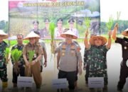 Wakapolda Jambi Dampingi Wagub dalam Kegiatan Tanam Padi Serentak