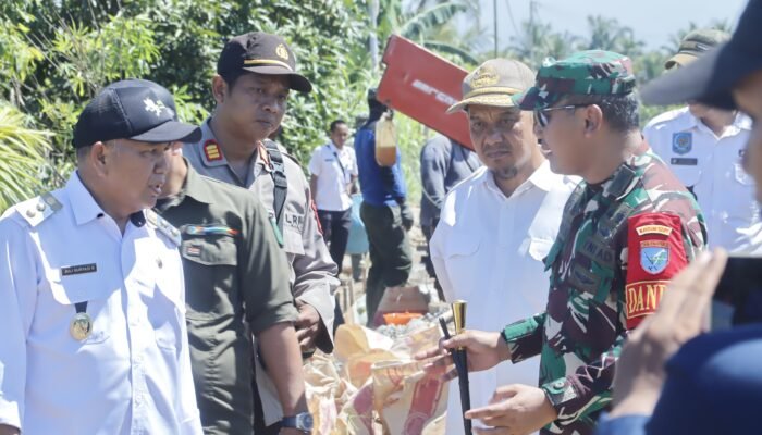 Wakil Bupati dan Dandim Mempawah Bakar Semangat Anggota Satgas Pra TMMD Reg ke-124