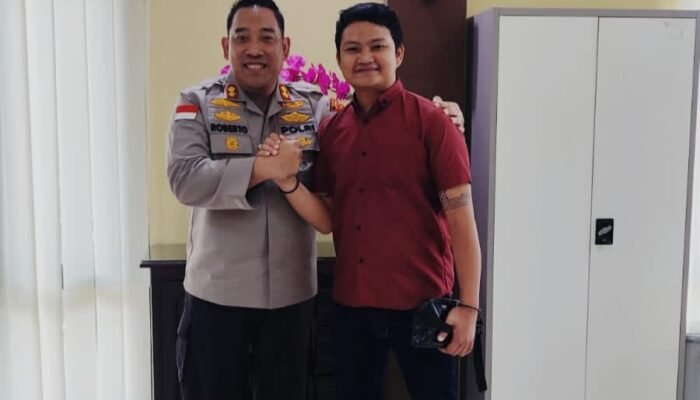 Ketua DPD TBBR Kapuas Hulu Silaturahmi Dengan Kapolres